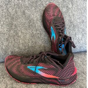 Brooks Hyperion Tempo Womens Running Shoes Black Pink Blue 1203281B667 Size 9.5